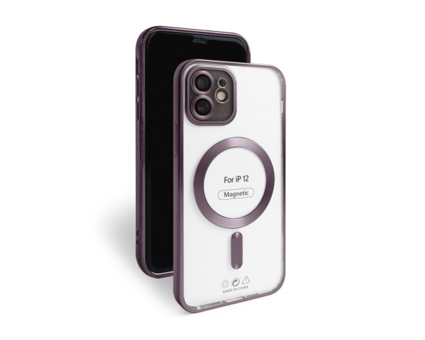 Чохол з функцією MagSafe для Apple iPhone 12 violet matte