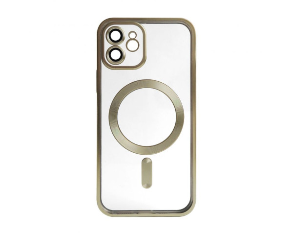 Чохол з функцією MagSafe для Apple iPhone 12 gold matte