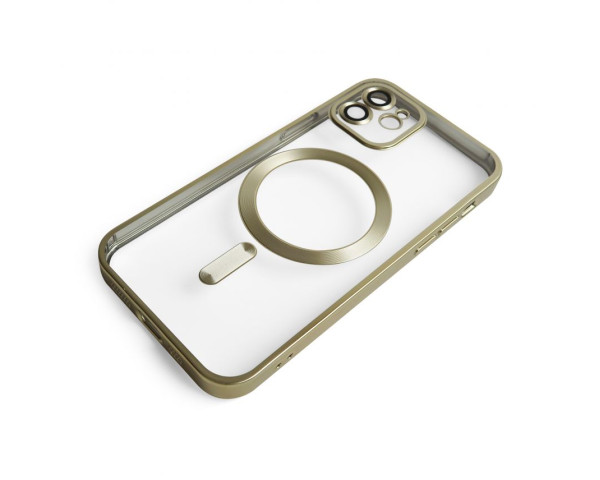 Чохол з функцією MagSafe для Apple iPhone 12 gold matte