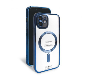 Чохол with MagSafe для iPhone 12 (04) blue