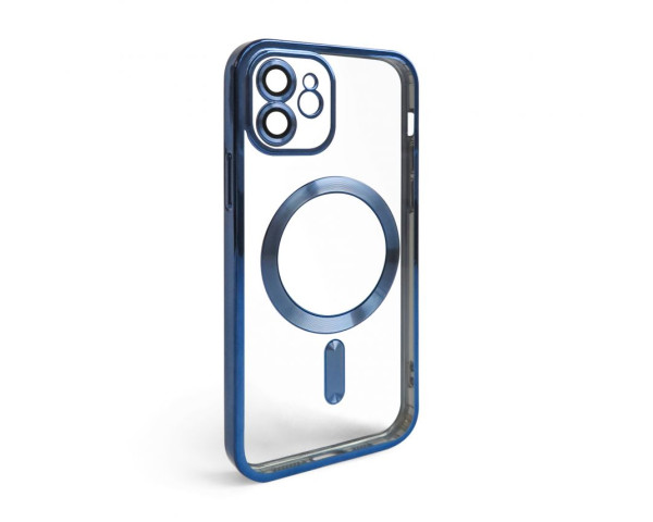 Чохол with MagSafe для iPhone 12 (04) blue