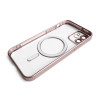 Чохол з функцією MagSafe для Apple iPhone 12 pink matte