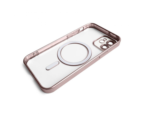 Чохол з функцією MagSafe для Apple iPhone 12 pink matte