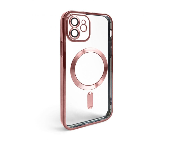Чехол с функцией MagSafe для Apple iPhone 12 rose gold (6)