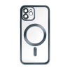 Чохол з функцією MagSafe для Apple iPhone 12 dark blue matte