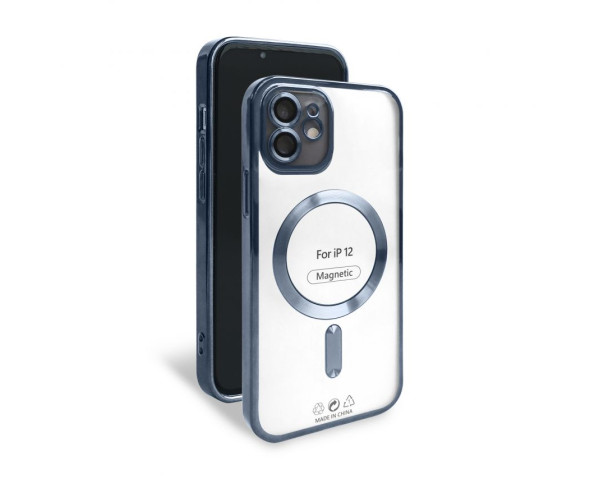 Чохол with MagSafe для iPhone 12 (07) mountain blue
