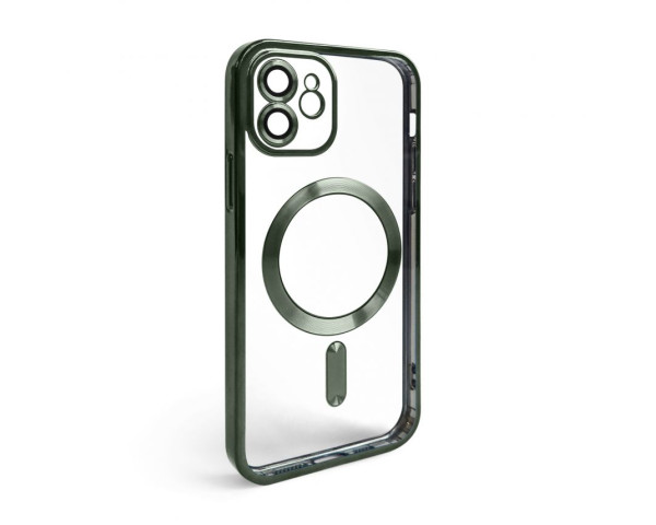 Чохол with MagSafe для iPhone 12 (08) olive
