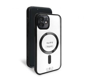 Чохол with MagSafe для iPhone 12 (09) black