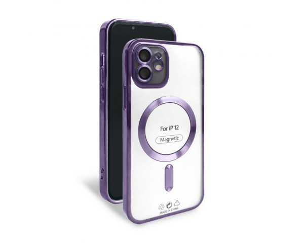 Чохол з функцією MagSafe для Apple iPhone 12 purple (11)