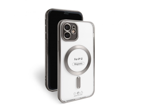 Чохол з функцією MagSafe для Apple iPhone 12 grey matte