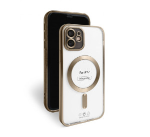 Чохол з функцією MagSafe для Apple iPhone 12 brown (13) matte