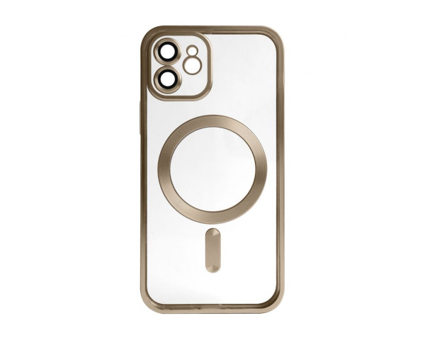 Чохол з функцією MagSafe для Apple iPhone 12 brown (13) matte