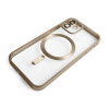 Чохол з функцією MagSafe для Apple iPhone 12 brown (13) matte
