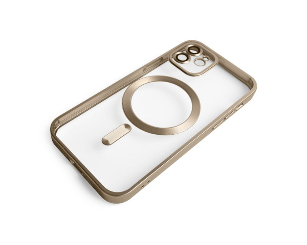 Чохол з функцією MagSafe для Apple iPhone 12 brown (13) matte