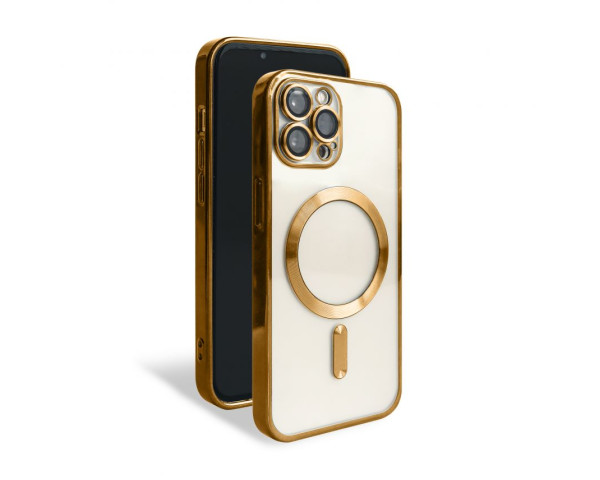 Чохол with MagSafe для iPhone 12 Pro (03) gold
