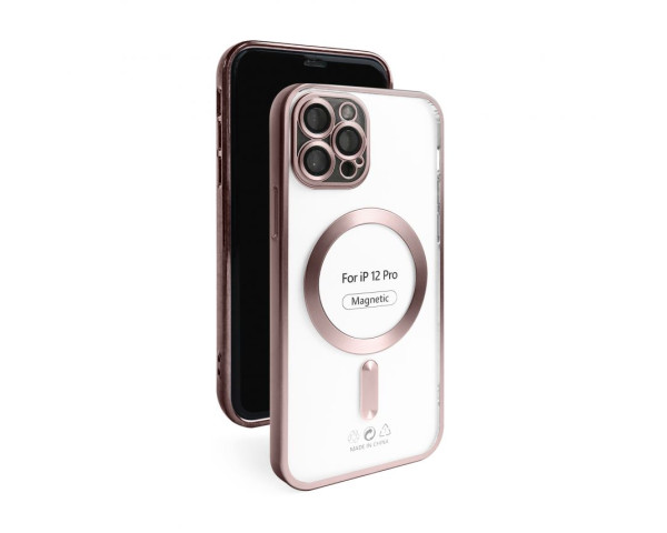 Чохол з функцією MagSafe для Apple iPhone 12 Pro pink matte