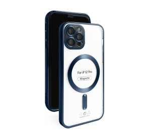Чохол з функцією MagSafe для Apple iPhone 12 Pro dark blue matte