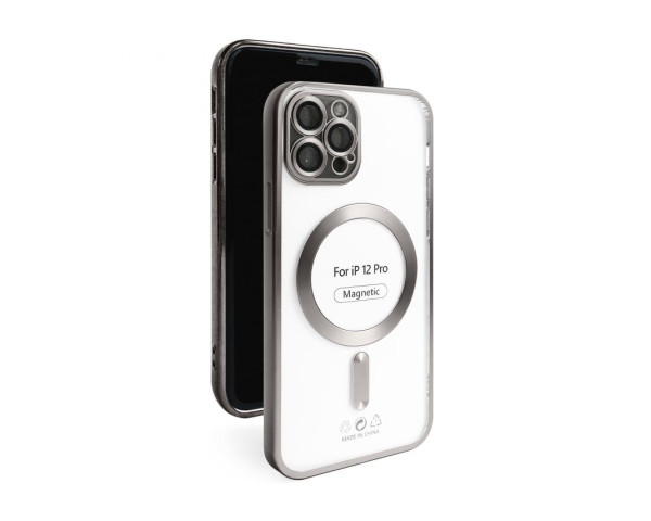 Чохол з функцією MagSafe для Apple iPhone 12 Pro grey matte