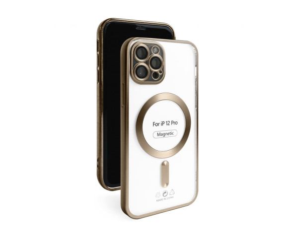 Чохол з функцією MagSafe для Apple iPhone 12 Pro brown (13) matte