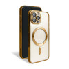 Чохол with MagSafe для iPhone 12 Pro Max (03) gold