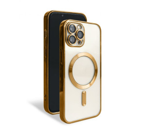 Чохол with MagSafe для iPhone 12 Pro Max (03) gold