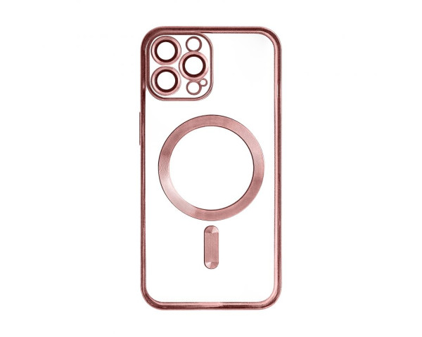 Чехол с функцией MagSafe для Apple iPhone 12 Pro Max rose gold (6)