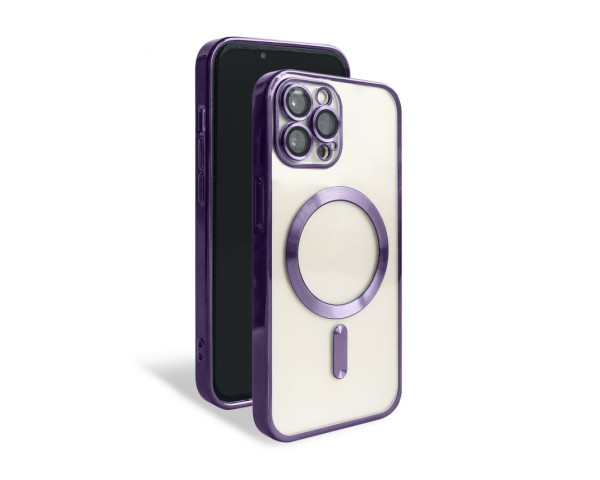 Чехол с функцией MagSafe для Apple iPhone 12 Pro Max purple (11)