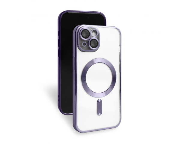 Чехол с функцией MagSafe для Apple iPhone 13 violet (2)