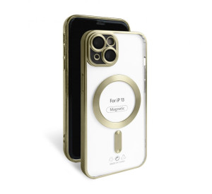 Чохол з функцією MagSafe для Apple iPhone 13 gold matte