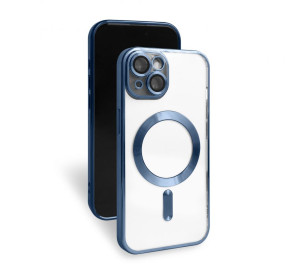 Чохол with MagSafe для iPhone 13 (04) blue