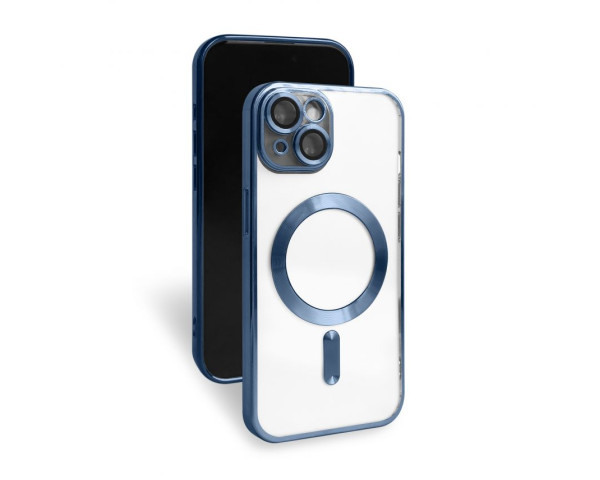 Чохол with MagSafe для iPhone 13 (04) blue