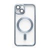 Чехол с функцией MagSafe для Apple iPhone 13 blue (04) матовый