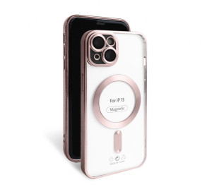 Чохол з функцією MagSafe для Apple iPhone 13 pink matte