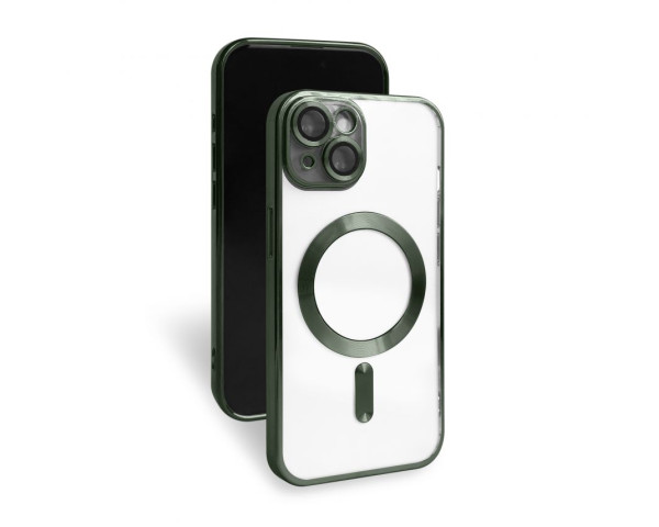 Чохол with MagSafe для iPhone 13 (08) olive