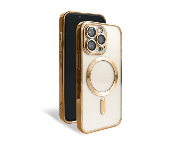 Чехол с функцией MagSafe для Apple iPhone 13 Pro gold (3)