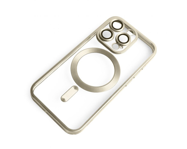 Чохол з функцією MagSafe для Apple iPhone 13 Pro gold matte