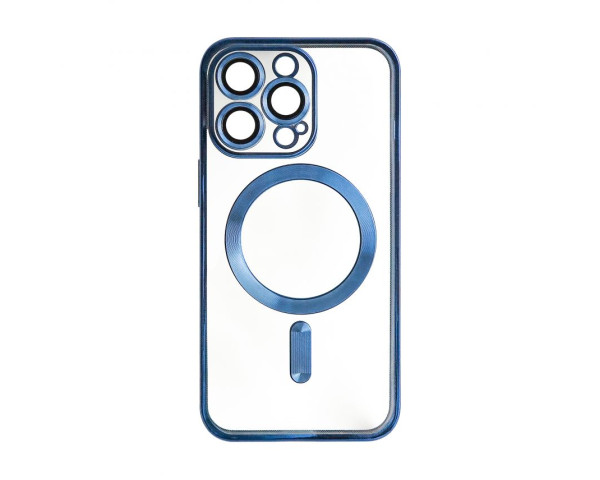 Чехол с функцией MagSafe для Apple iPhone 13 Pro blue (4)