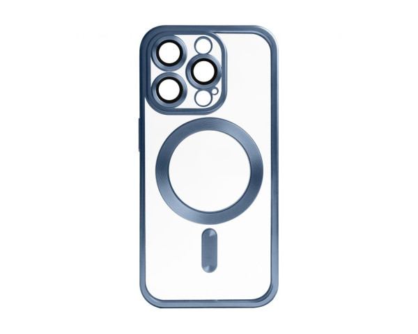 Чехол с функцией MagSafe для Apple iPhone 13 Pro dark blue (07) матовый