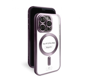 Чохол з функцією MagSafe для Apple iPhone 13 Pro Max violet matte