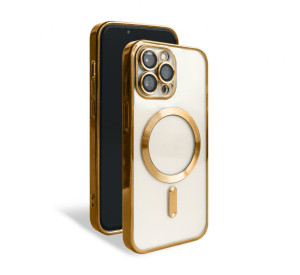 Чохол with MagSafe для iPhone 13 Pro Max (03) gold