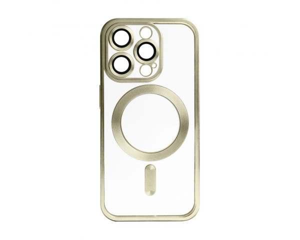 Чохол з функцією MagSafe для Apple iPhone 13 Pro Max gold matte