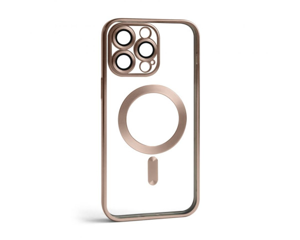 Чохол з функцією MagSafe для Apple iPhone 14 Pro Max brown (13) matte