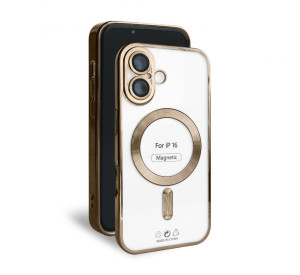 Чохол з функцією MagSafe для Apple iPhone 16 brown (13)