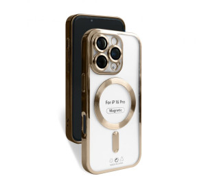 Чохол з функцією MagSafe для Apple iPhone 16 Pro brown (13)