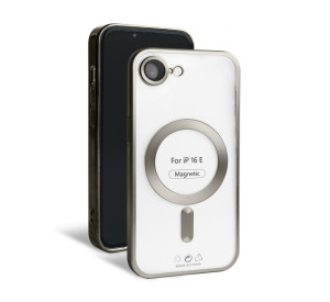 Чохол з функцією MagSafe для Apple iPhone 16e grey (12) matte
