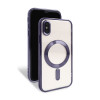 Чохол with MagSafe для iPhone X/XS (02) violet