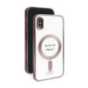 Чохол з функцією MagSafe для Apple iPhone X, Xs pink matte