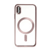Чохол з функцією MagSafe для Apple iPhone X, Xs pink matte