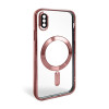 Чохол with MagSafe для iPhone X/XS (06) rose gold