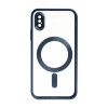 Чохол з функцією MagSafe для Apple iPhone X, Xs dark blue matte